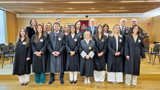Los integrantes de la 75ª promoción de la Carrera Judicial que ejercerán su actividad en la comunidad castellanoleonesa